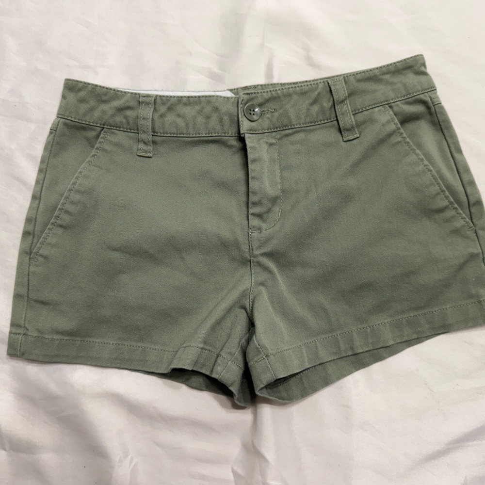 Volcom Kids Shorts – Youth Size 10 Olive Green